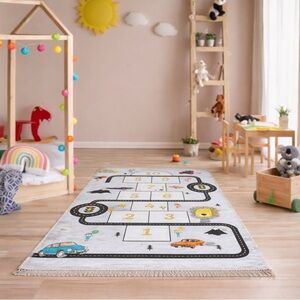 Washable activity rug